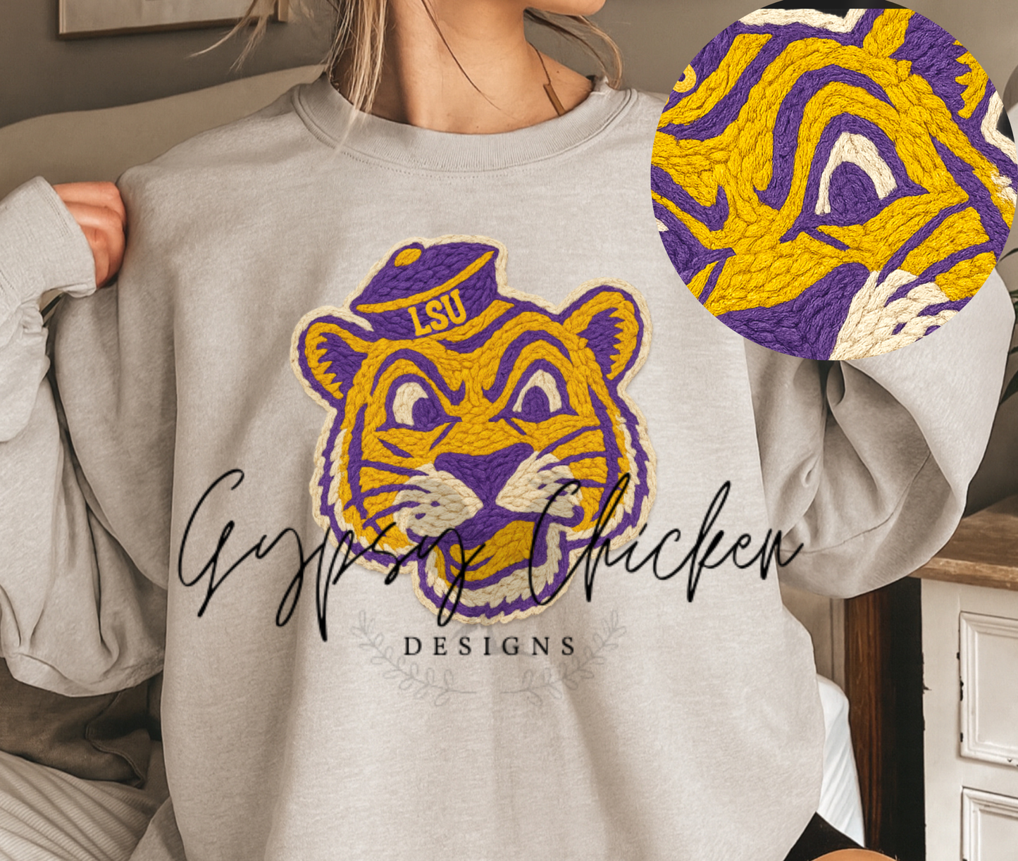 Faux Yarn Tigers