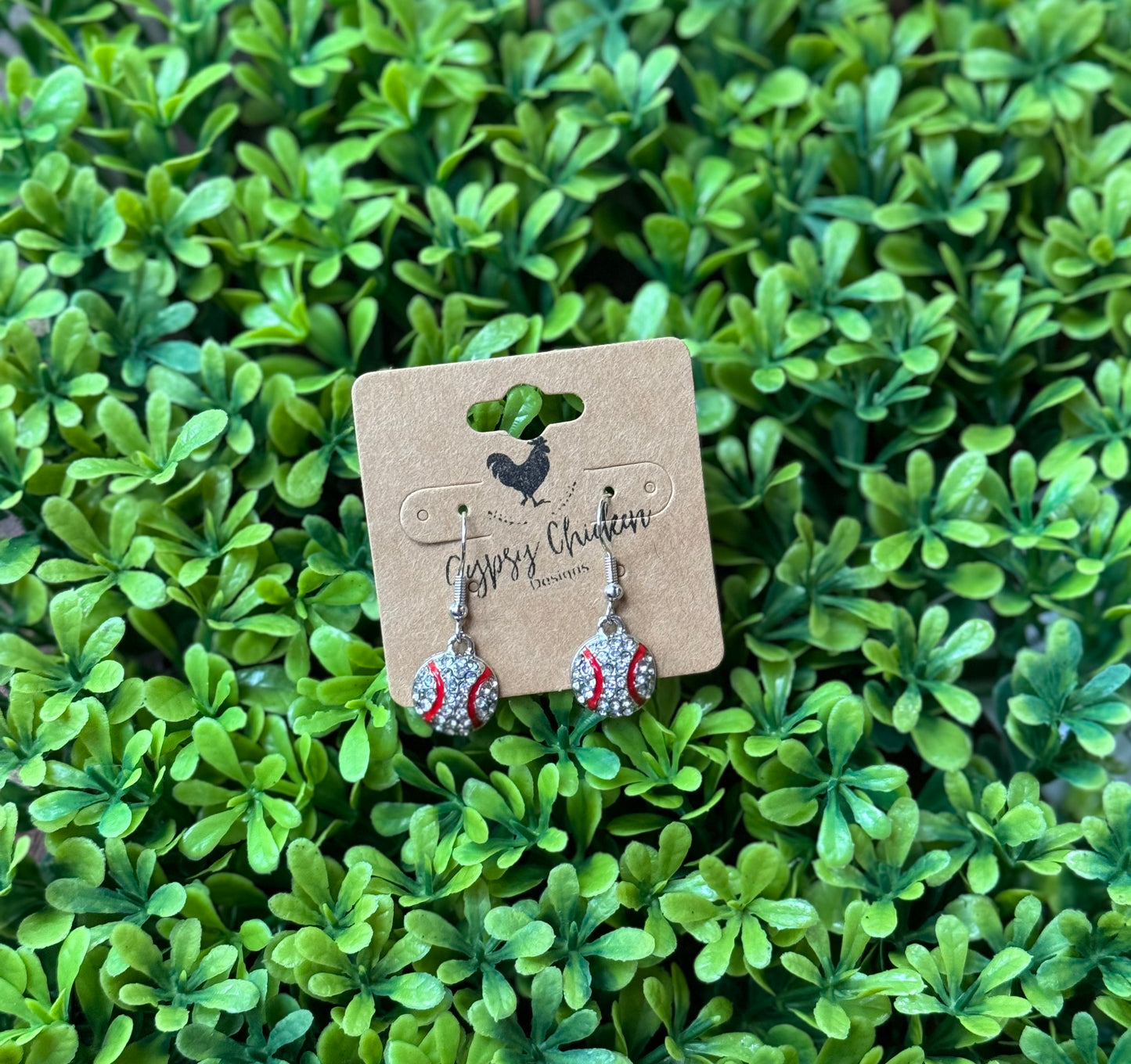 Baseball Earrings