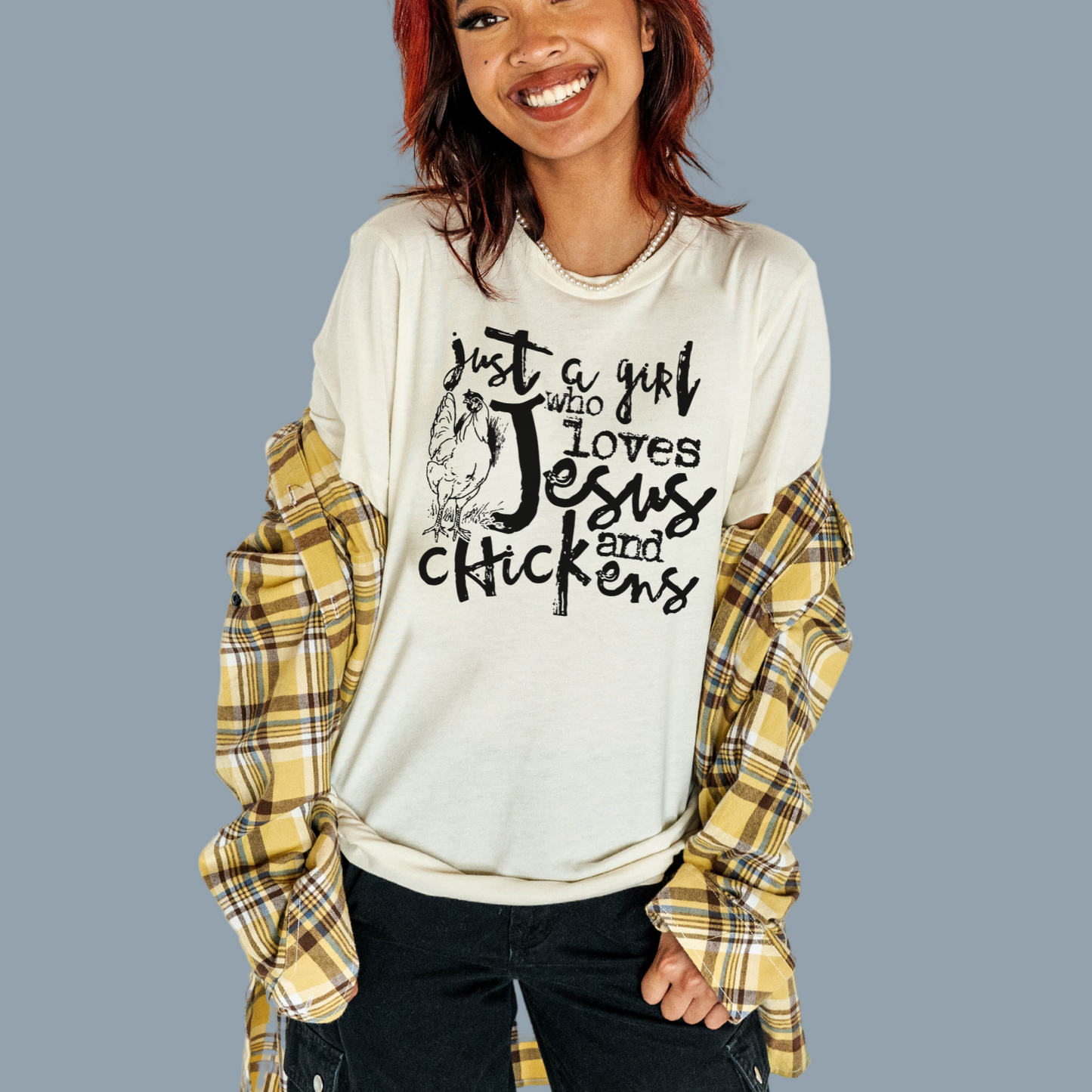 Just a Girl who Loves Jesus and Chickens