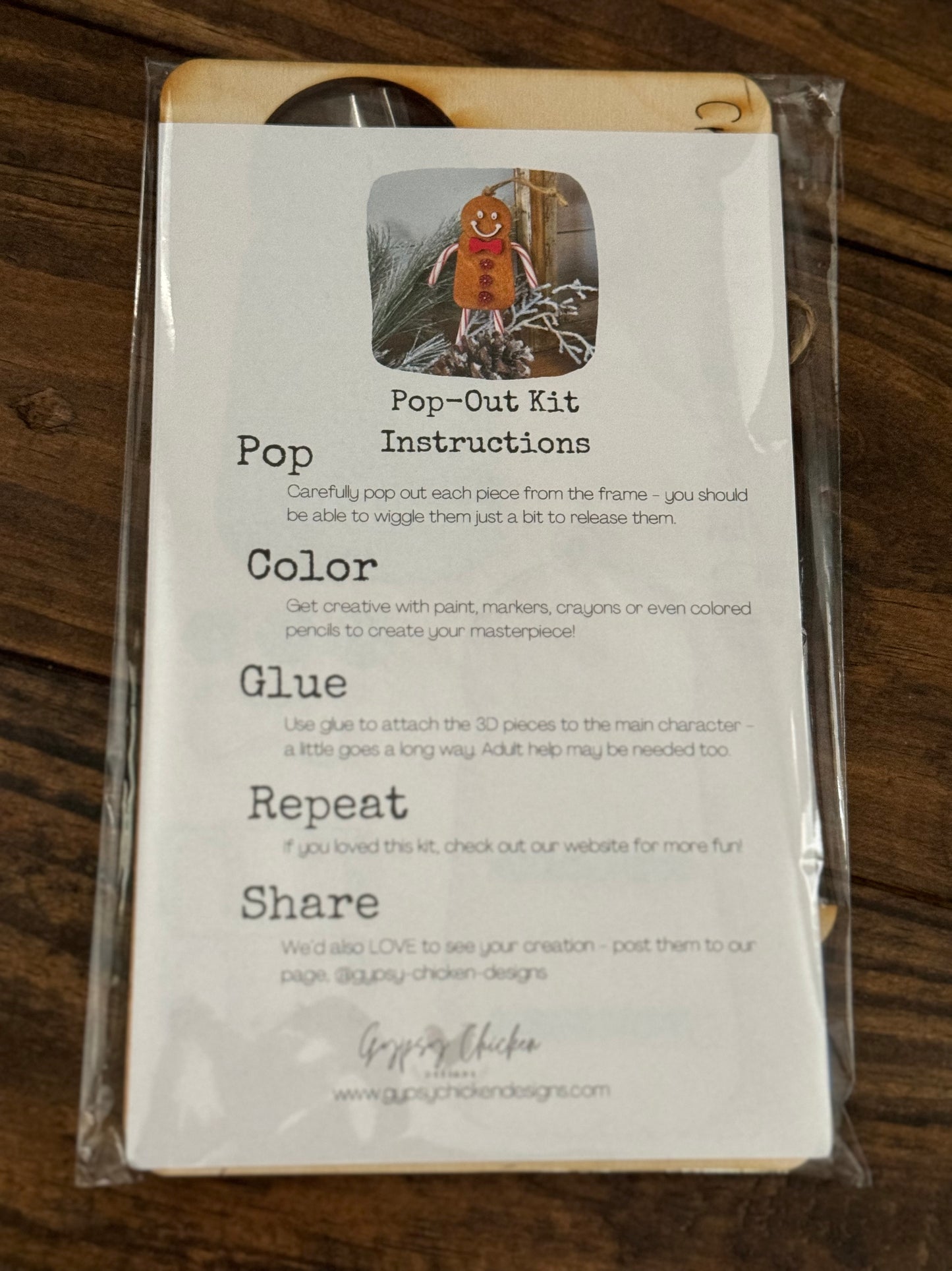 Christmas DIY Pop-Out Kit