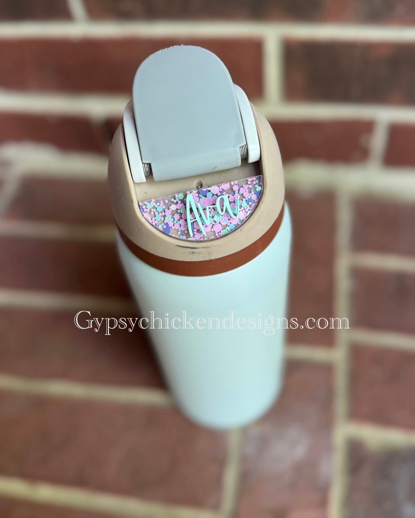 Tumbler Name Plate Topper for Owala