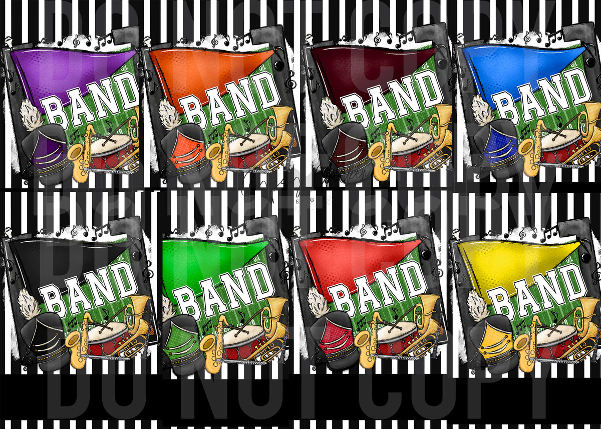 Band Pennant Garden Flag {Custom} Flag Only