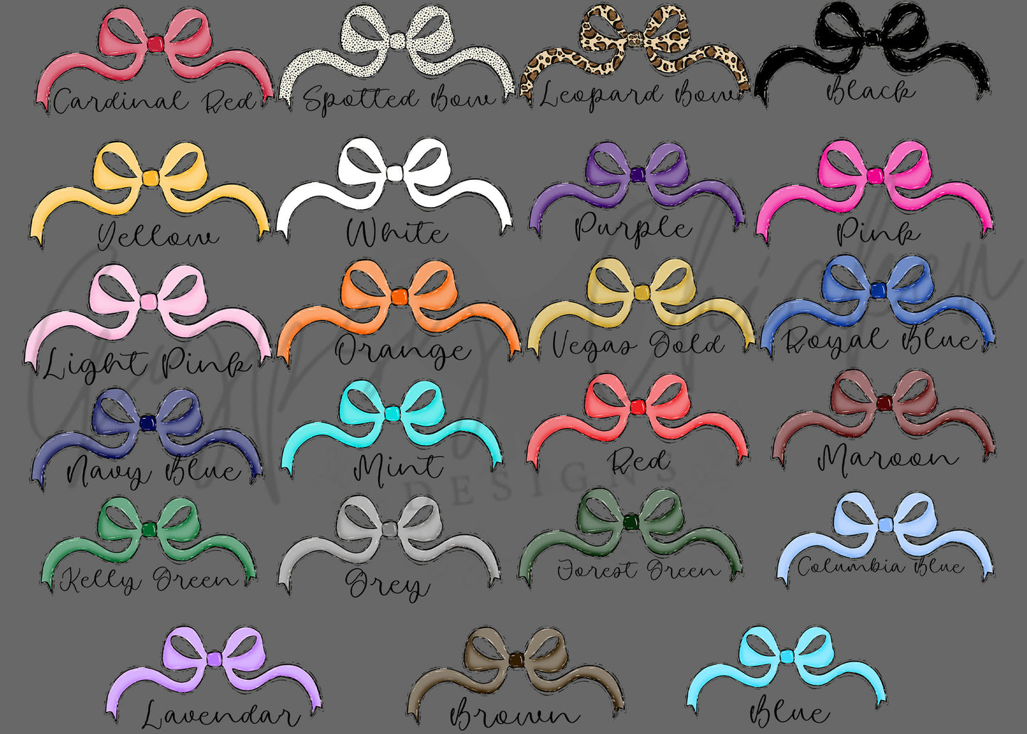 Custom Bow Mascots