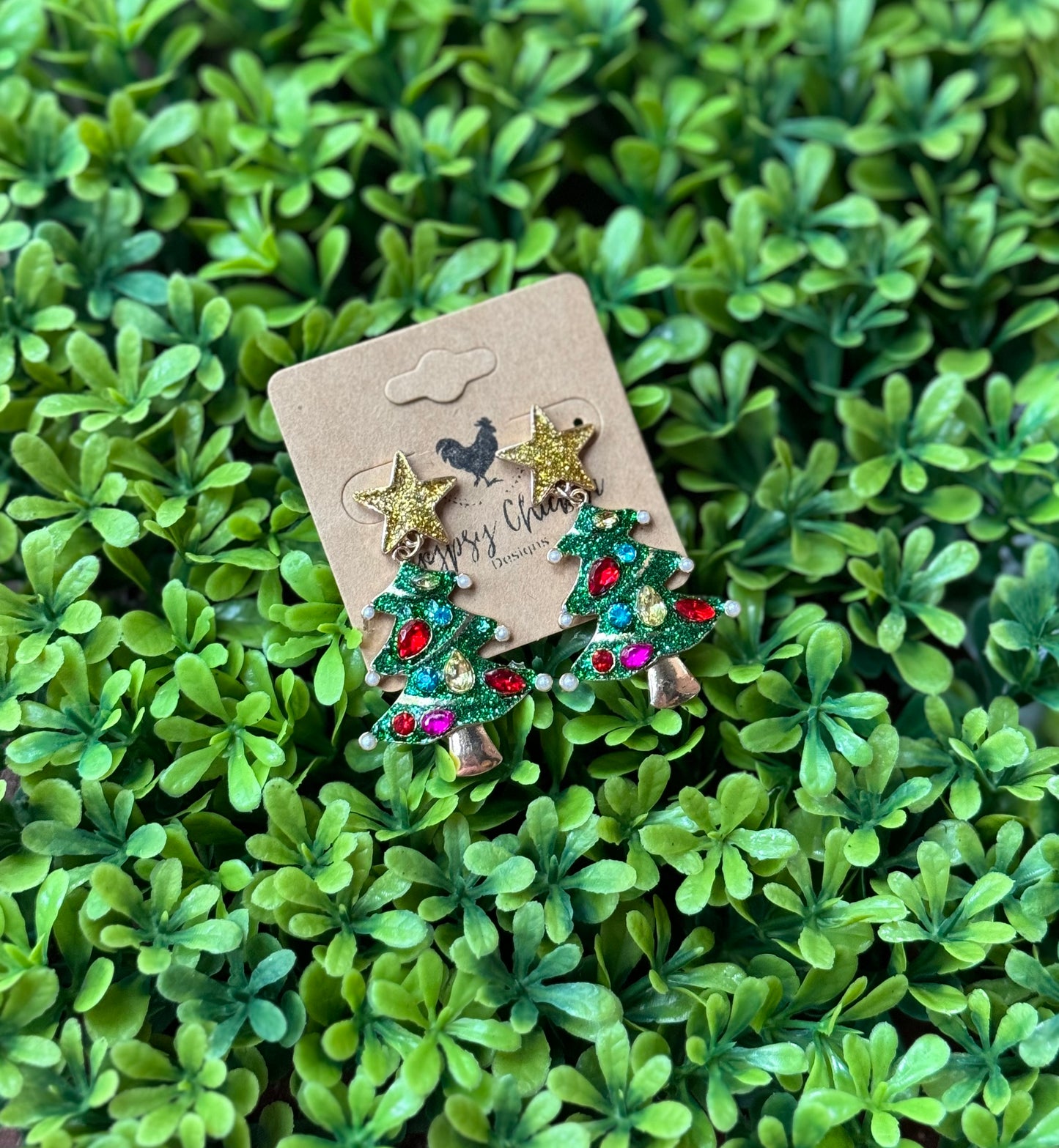 Christmas Tree Earrings