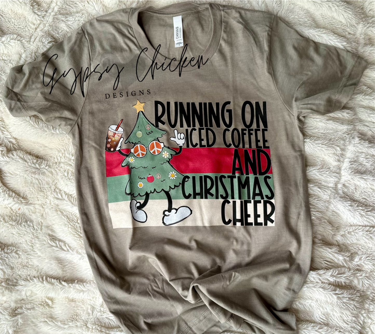 Running On Iced Coffee and Christmas Spirit