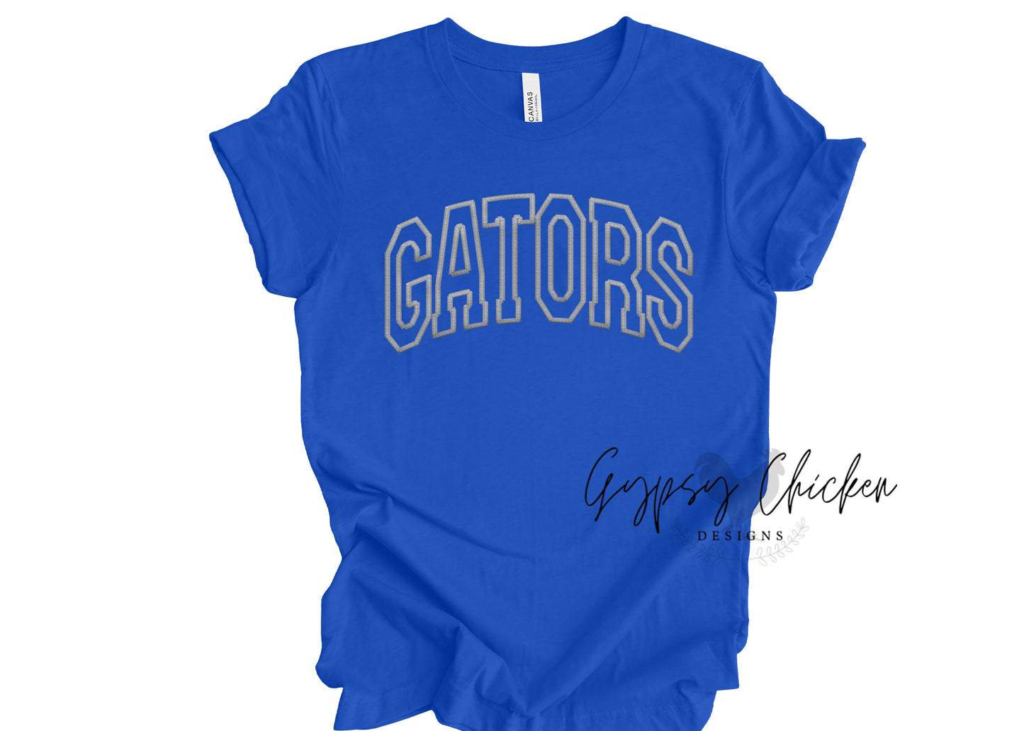 Gators Faux Embroidery Stitch