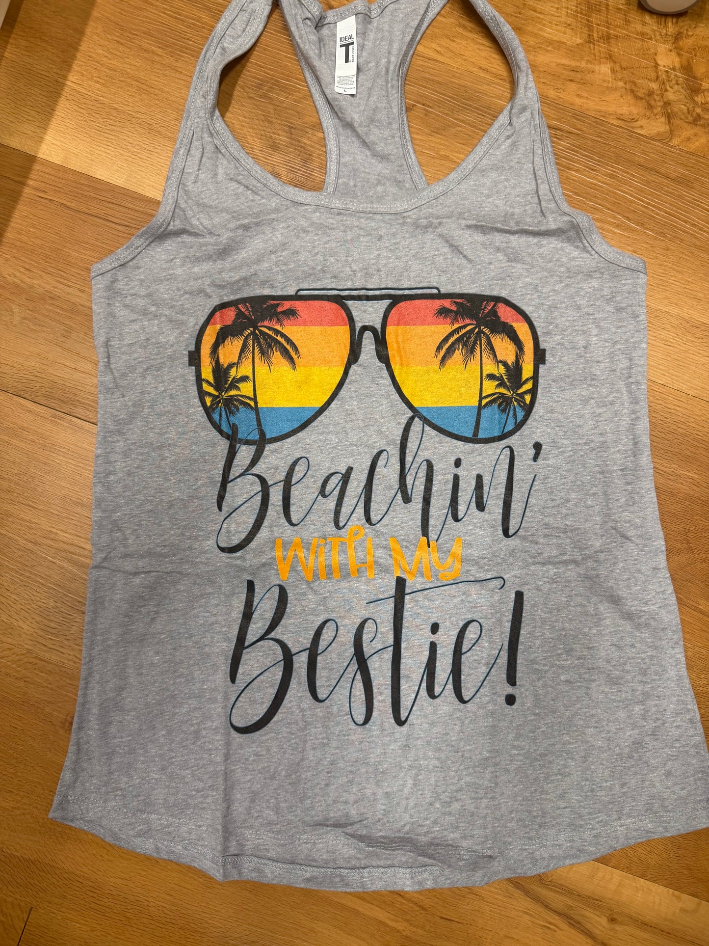 Beachin’ with my Bestie Tank 2 available