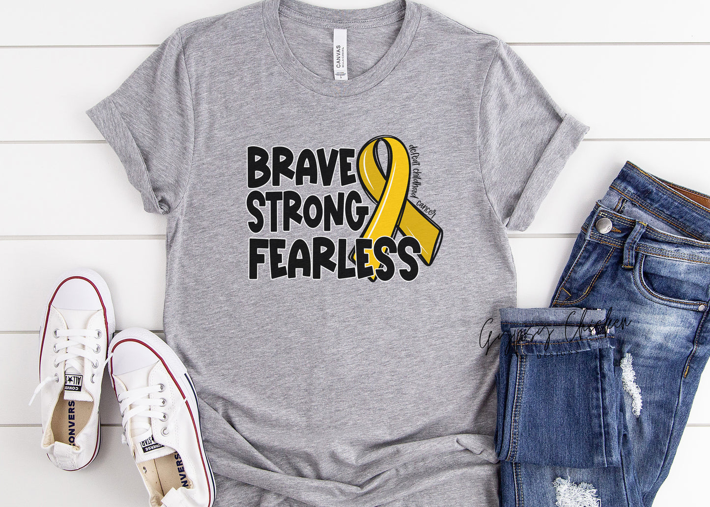 Brave Strong Fearless {Childhood Cancer}