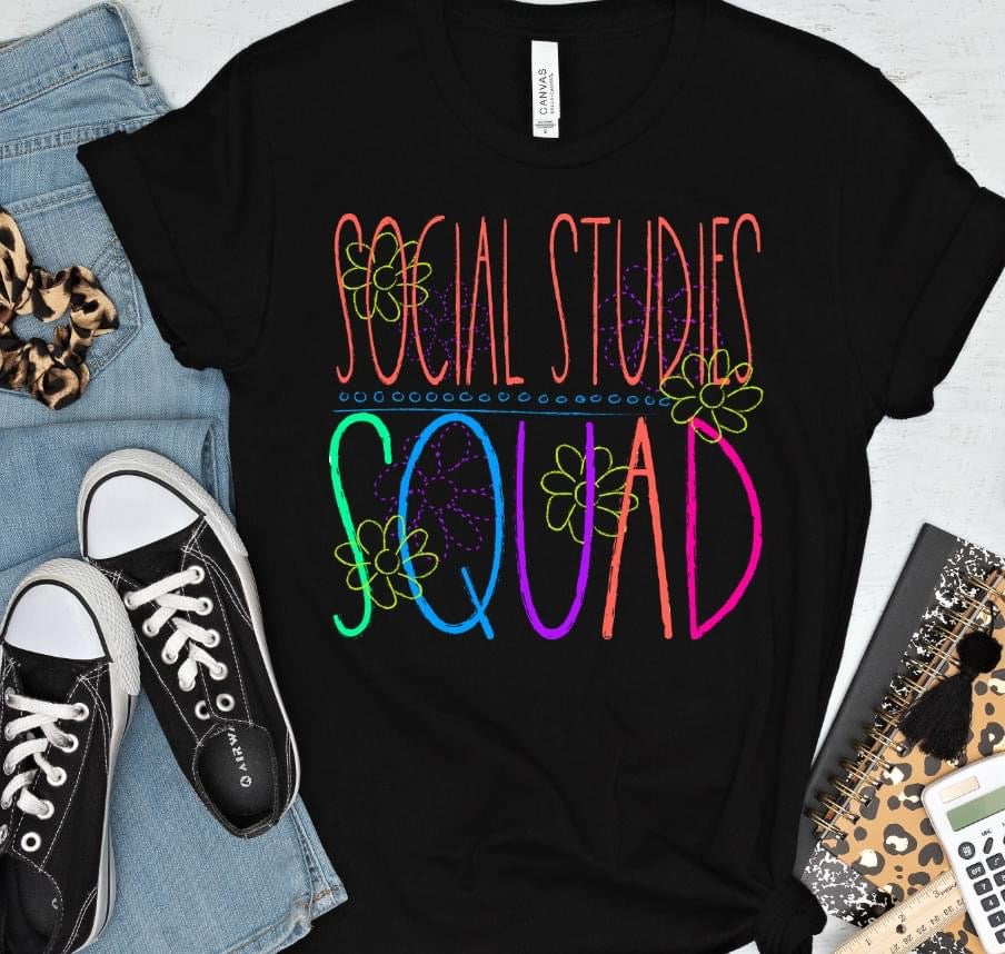 "Squad" Chalkboard