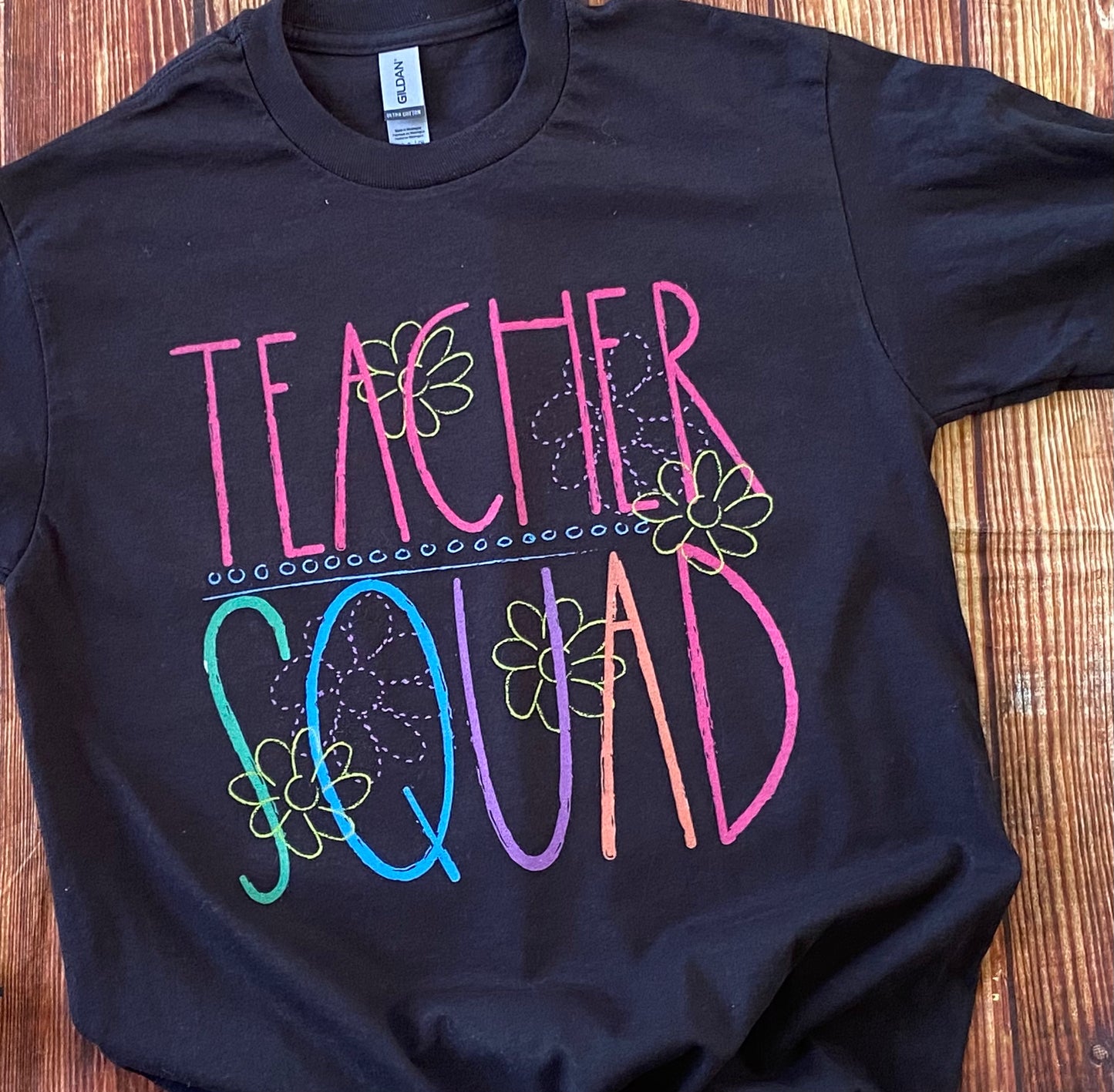 "Squad" Chalkboard