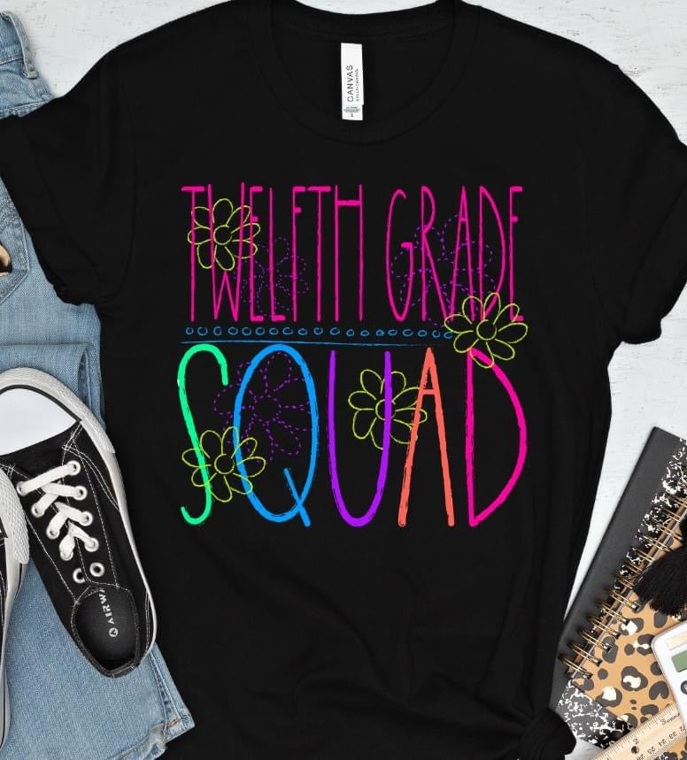 "Squad" Chalkboard