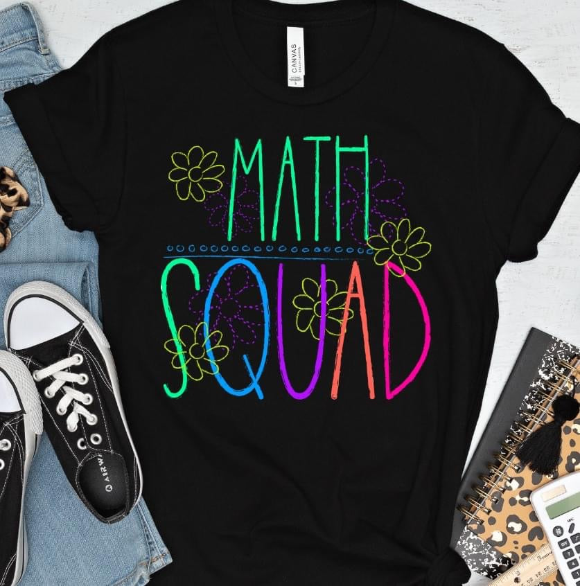 "Squad" Chalkboard