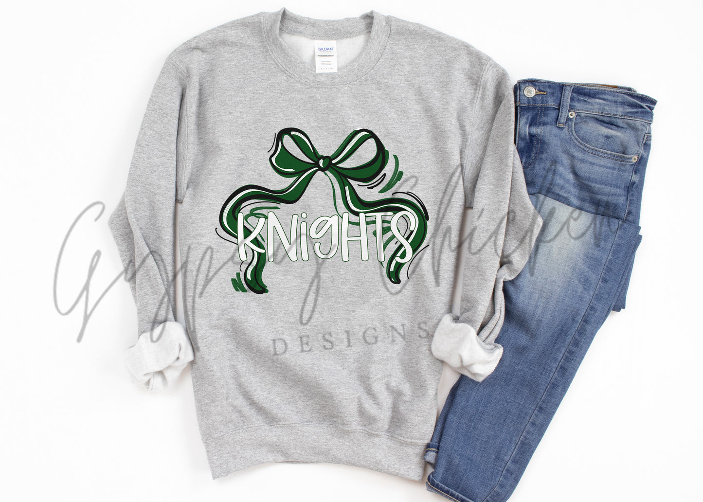 Knights Ribbon Sports Bow