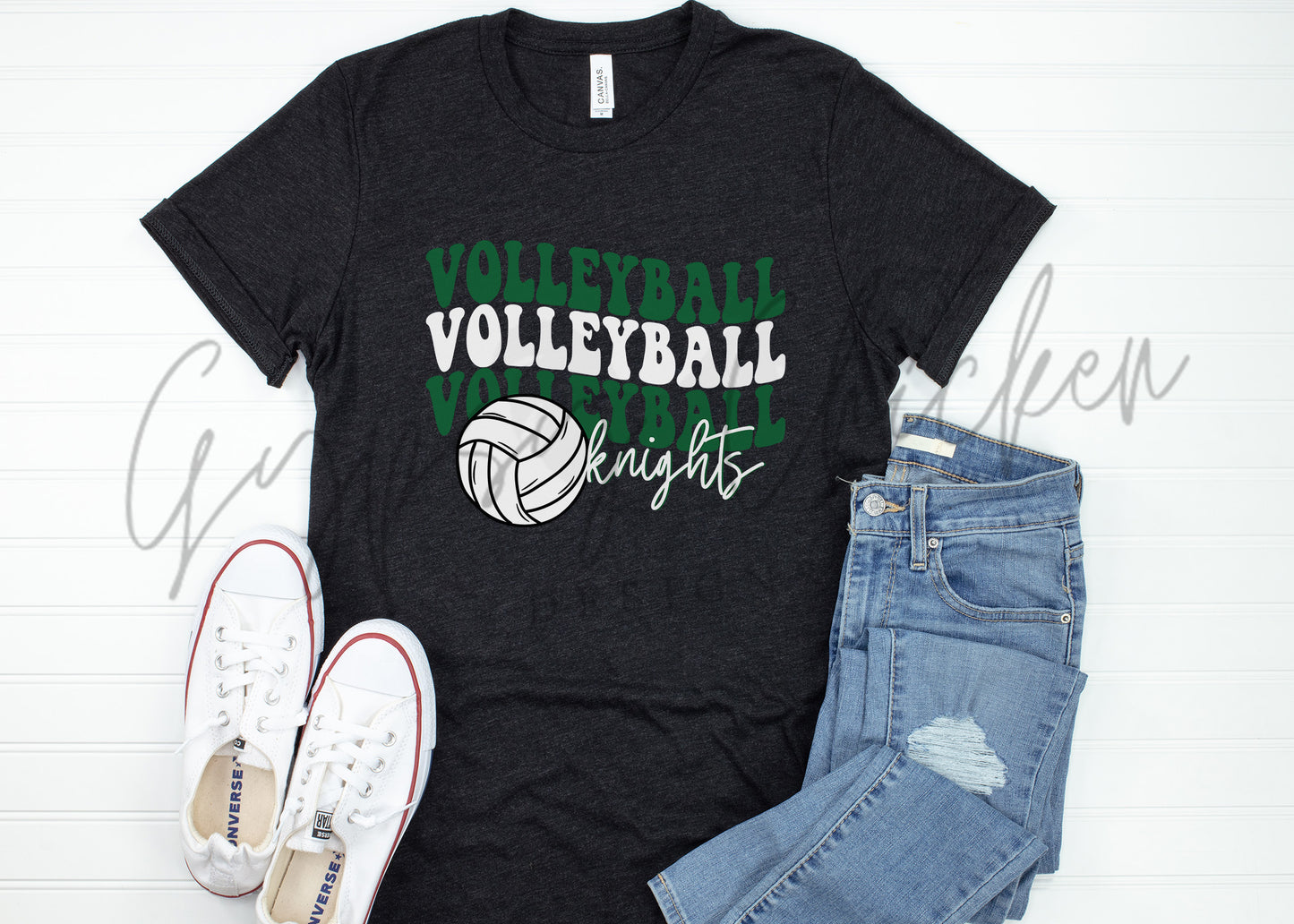 Knights Volleyball Wave