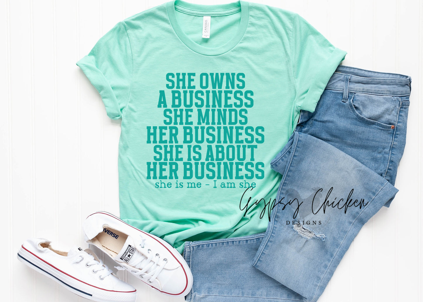 She Owns a Business...