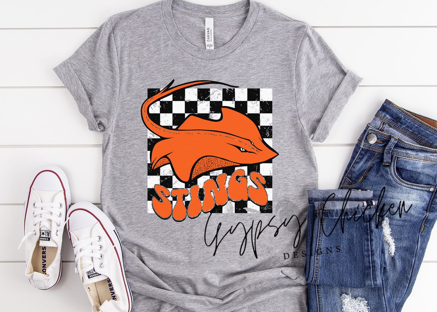 Stings Preppy Mascot