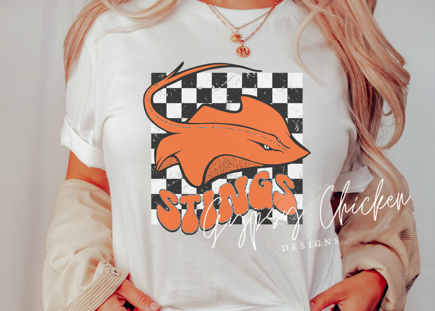 Stings Preppy Mascot