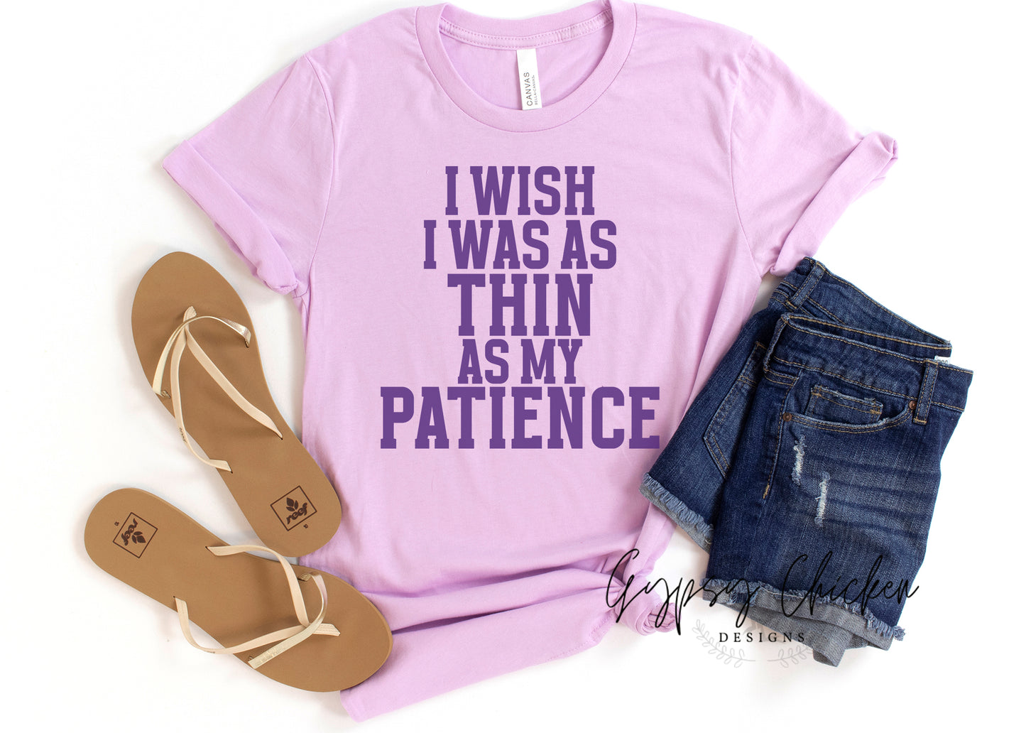 I Wish I Was As Thin As My Patience