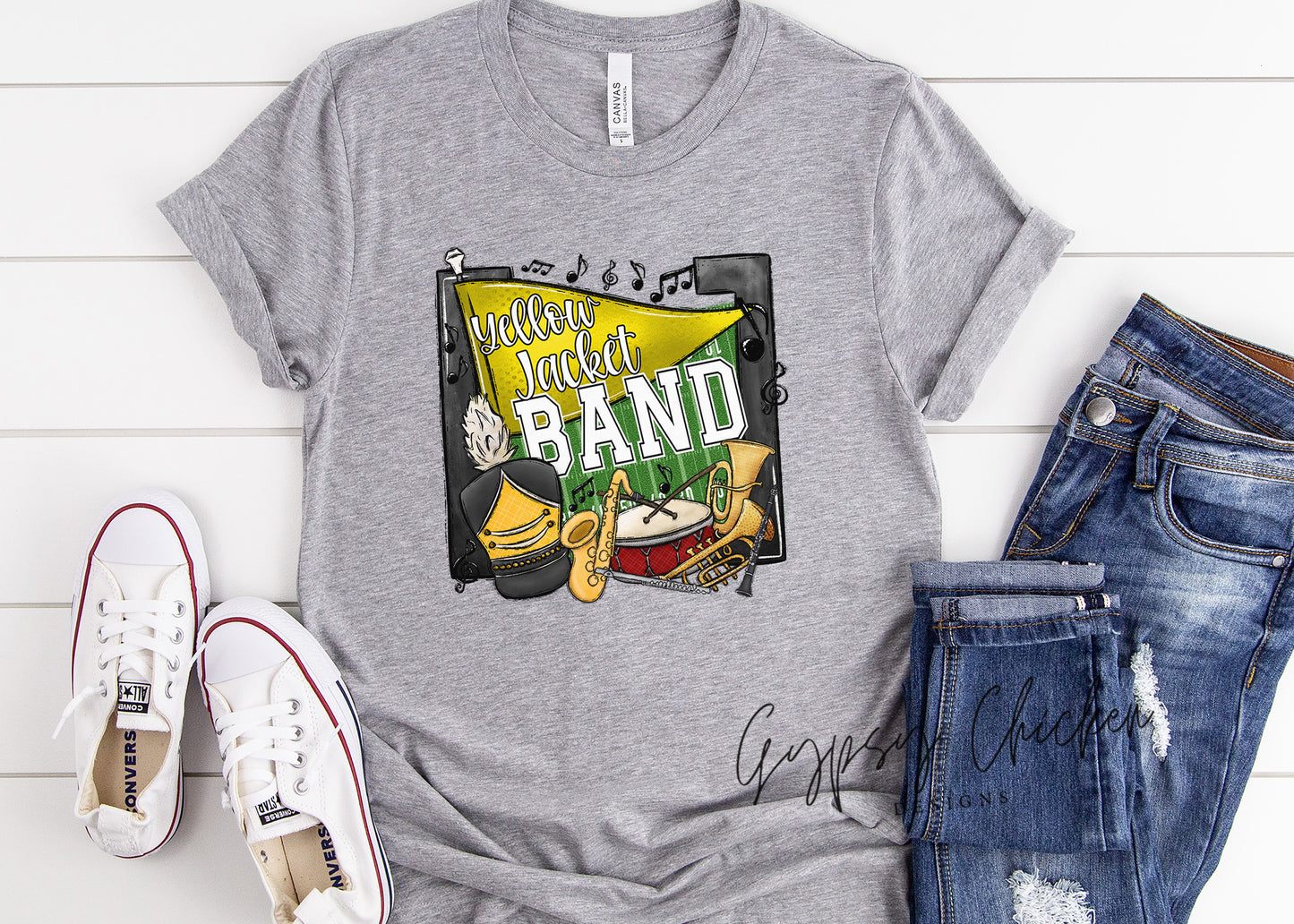 Band Pennant {Custom Mascot}
