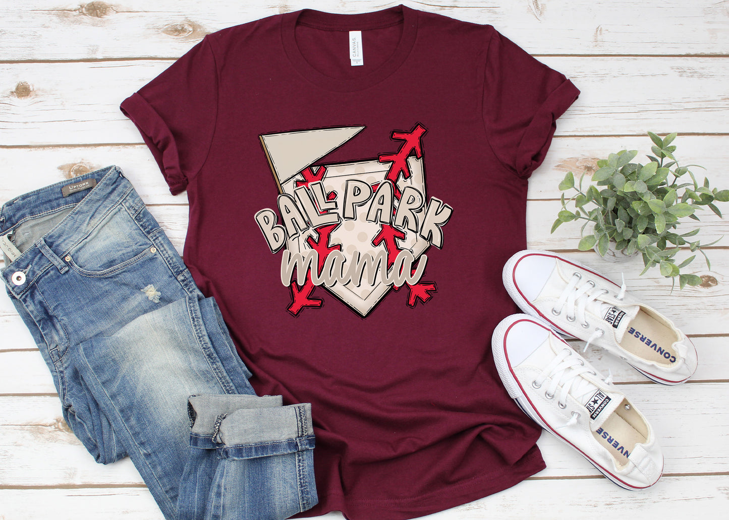 Ball Park Mama {Baseball}
