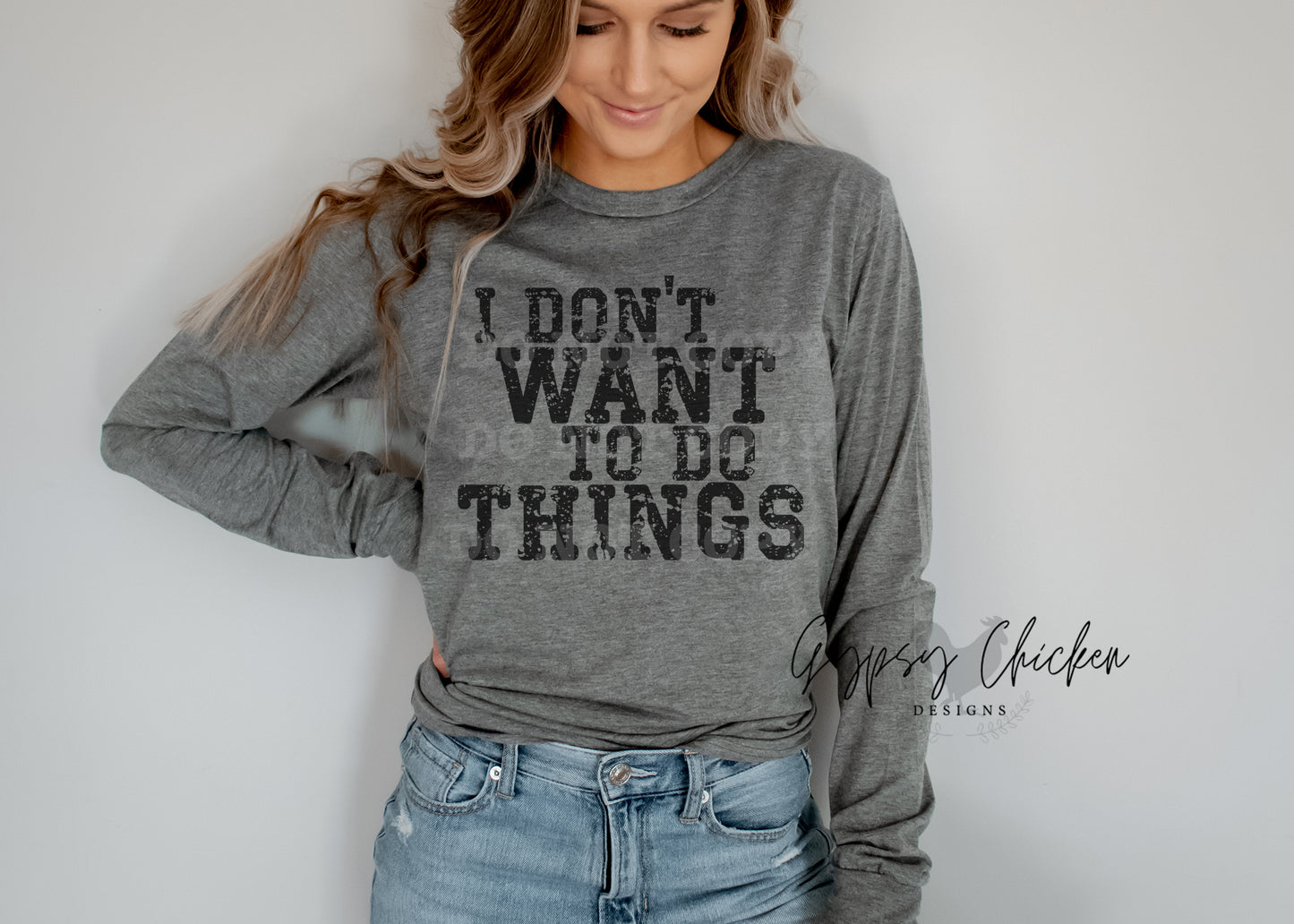 I Don't Want to Do Things