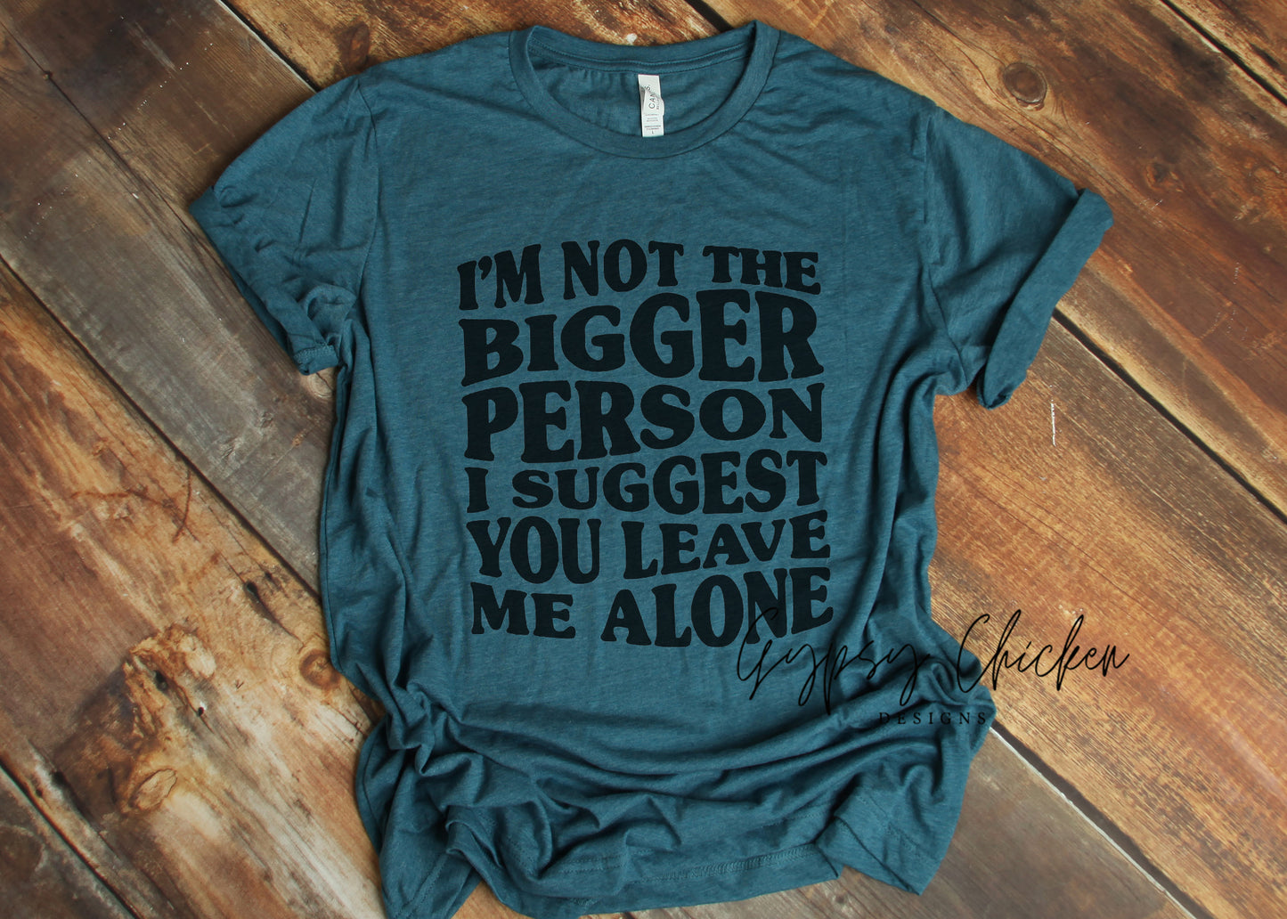 Not the Bigger Person