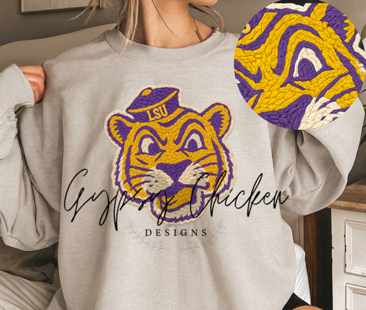 Faux Yarn Tigers