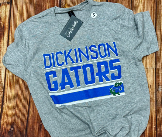 Dickinson Gators Bold Lines