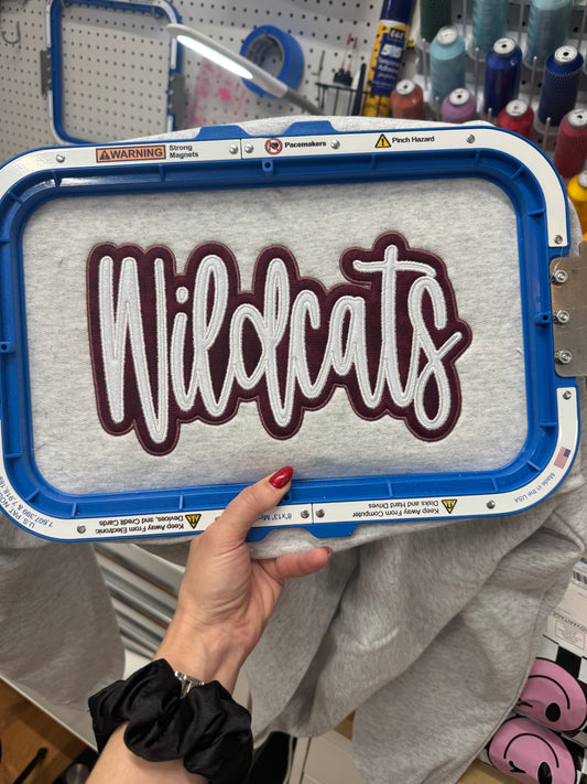 Wildcat Applique Sweatshirt
