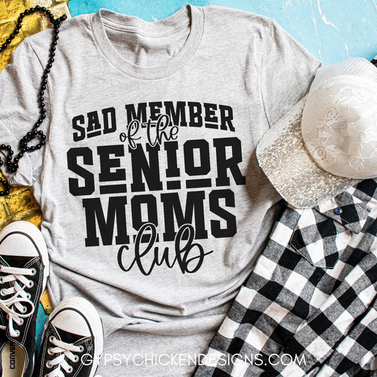 Sad Member of the Senior Mom Club