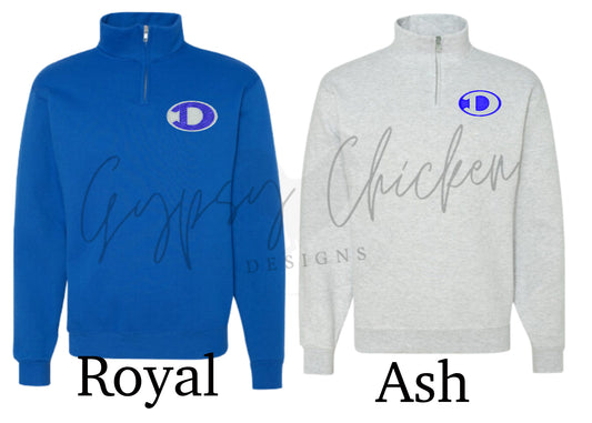 Dickinson Gator Logo Embroidered 1/4 Zip