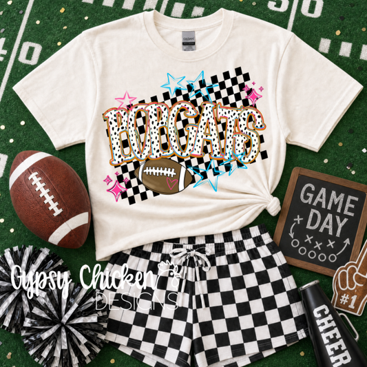 Bobcats | Wild About Football Mascot Tee