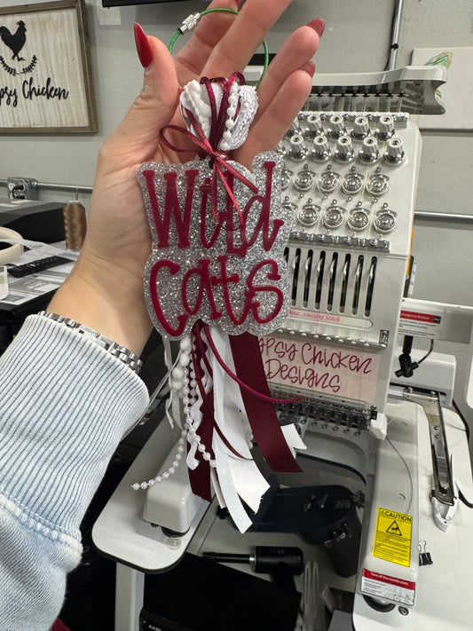 Wildcats Bag tag