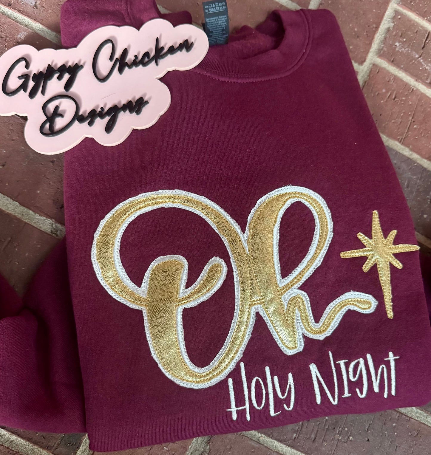 Oh Holy Night Appliqué