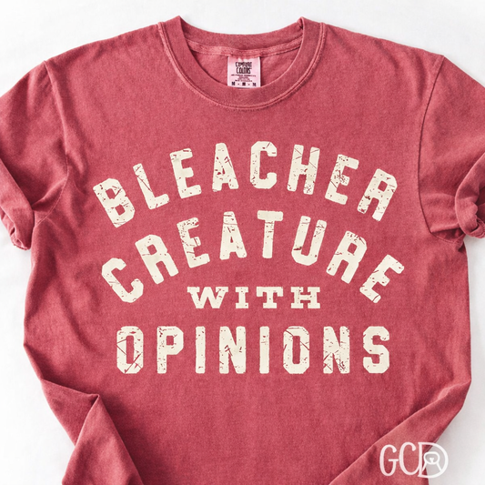 Bleacher Creature with Opinions