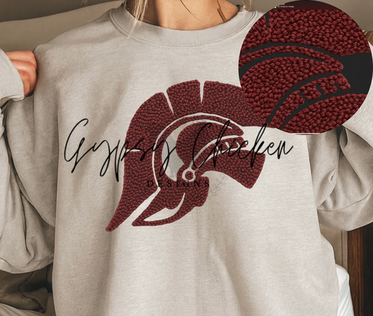 Faux Yarn Seabrook Spartans
