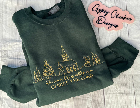 Embroidered Christ is Lord