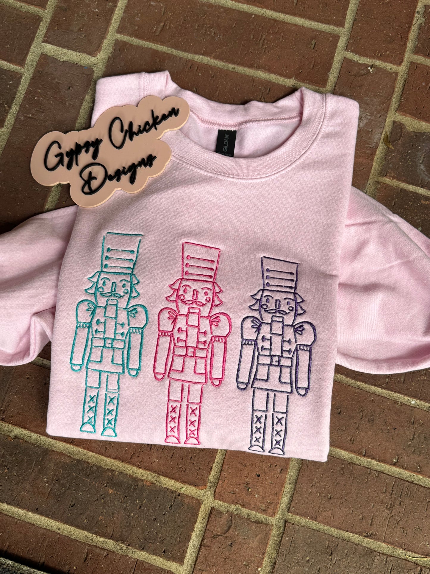 Embroidered Nutcrackers