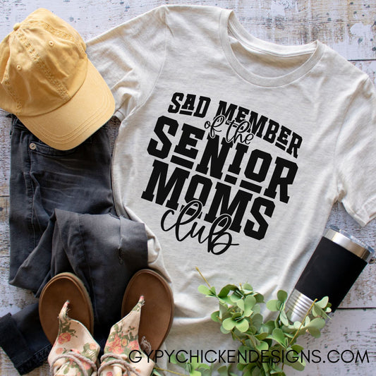 Sad Member of the Senior Moms Club