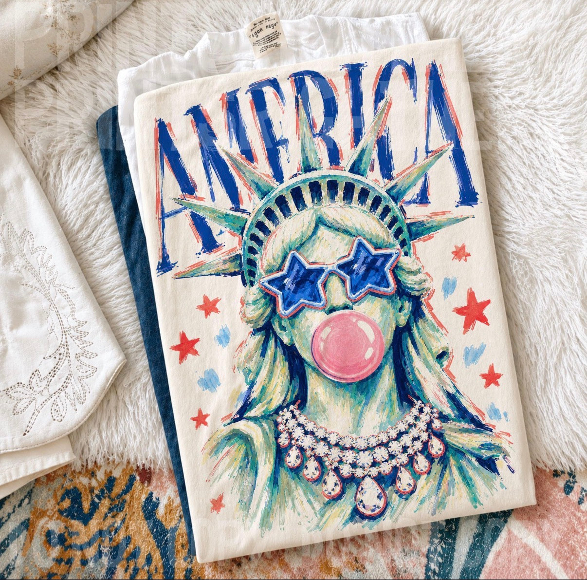 America - Preppy Statue of Liberty