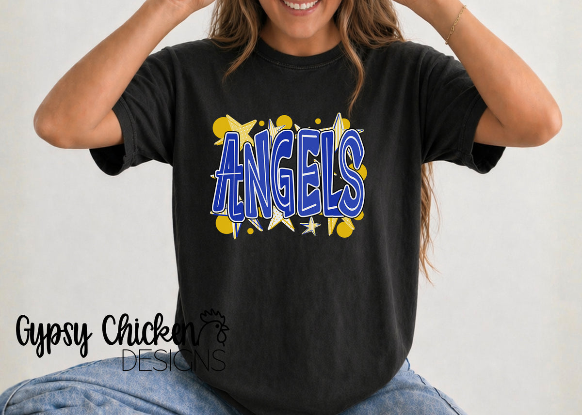 Angels | Stars and Dots