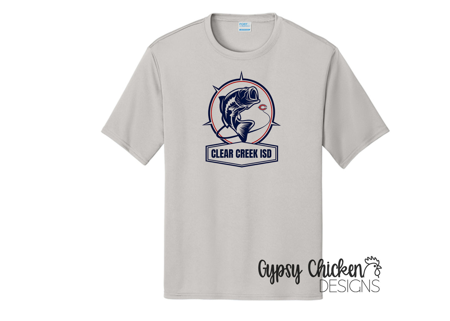 Clear Creek ISD Bass Performance Short Sleeve