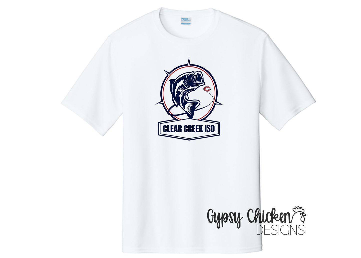 Clear Creek ISD Bass Performance Short Sleeve