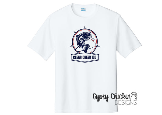 Clear Creek ISD Bass Performance Short Sleeve