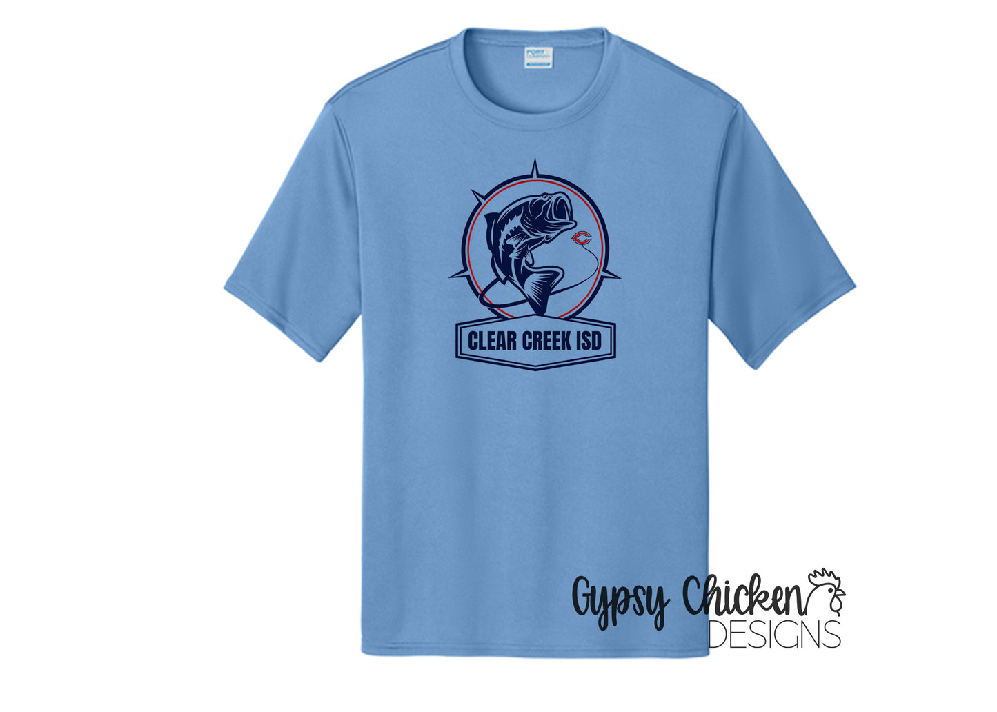 Clear Creek ISD Bass Performance Short Sleeve