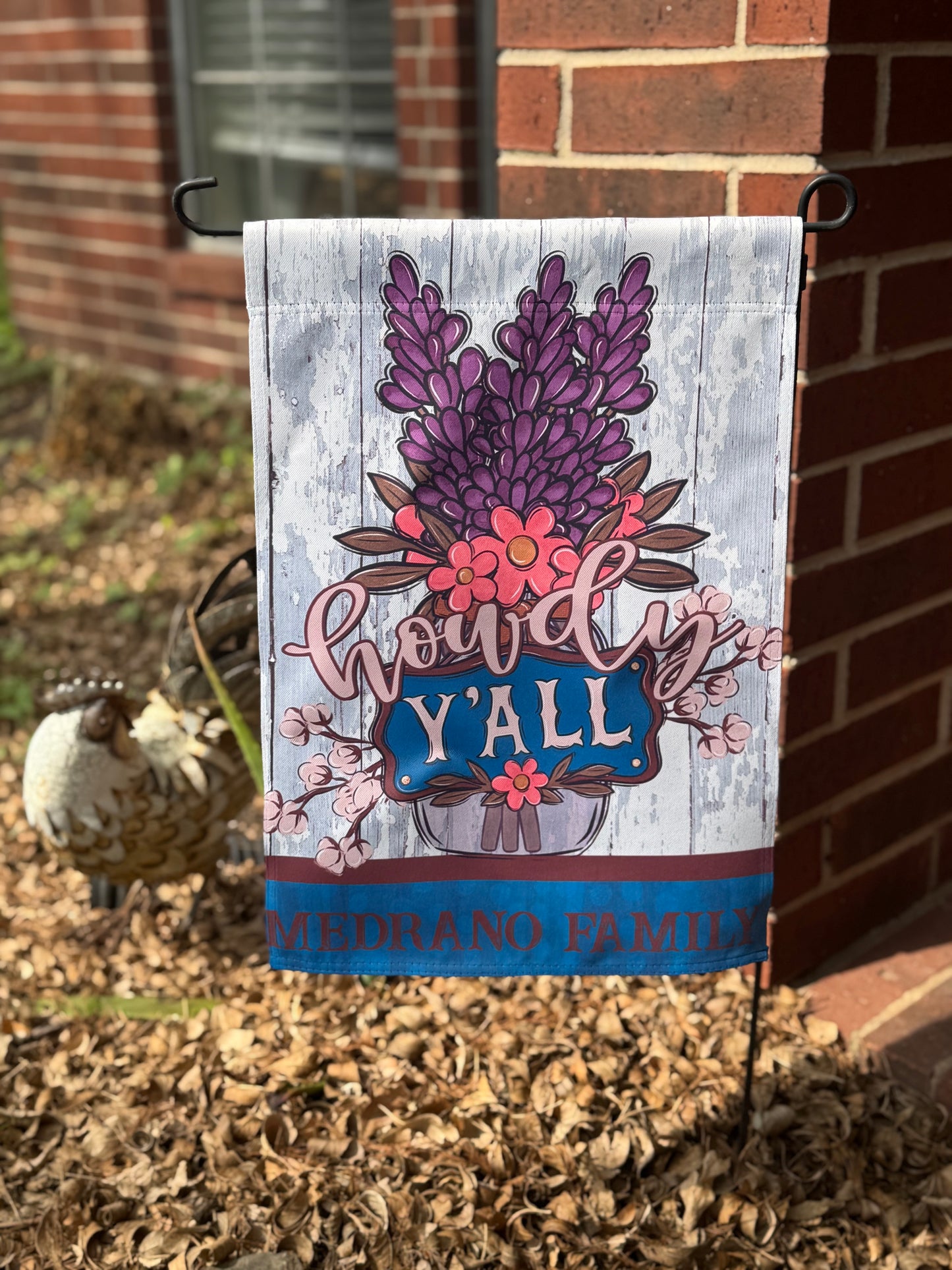 Howdy Y’all Garden Flag