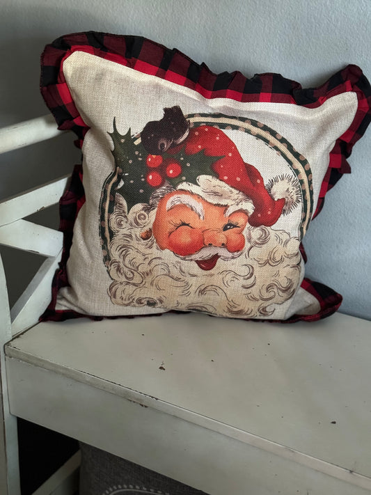 Santa Throw Pillow