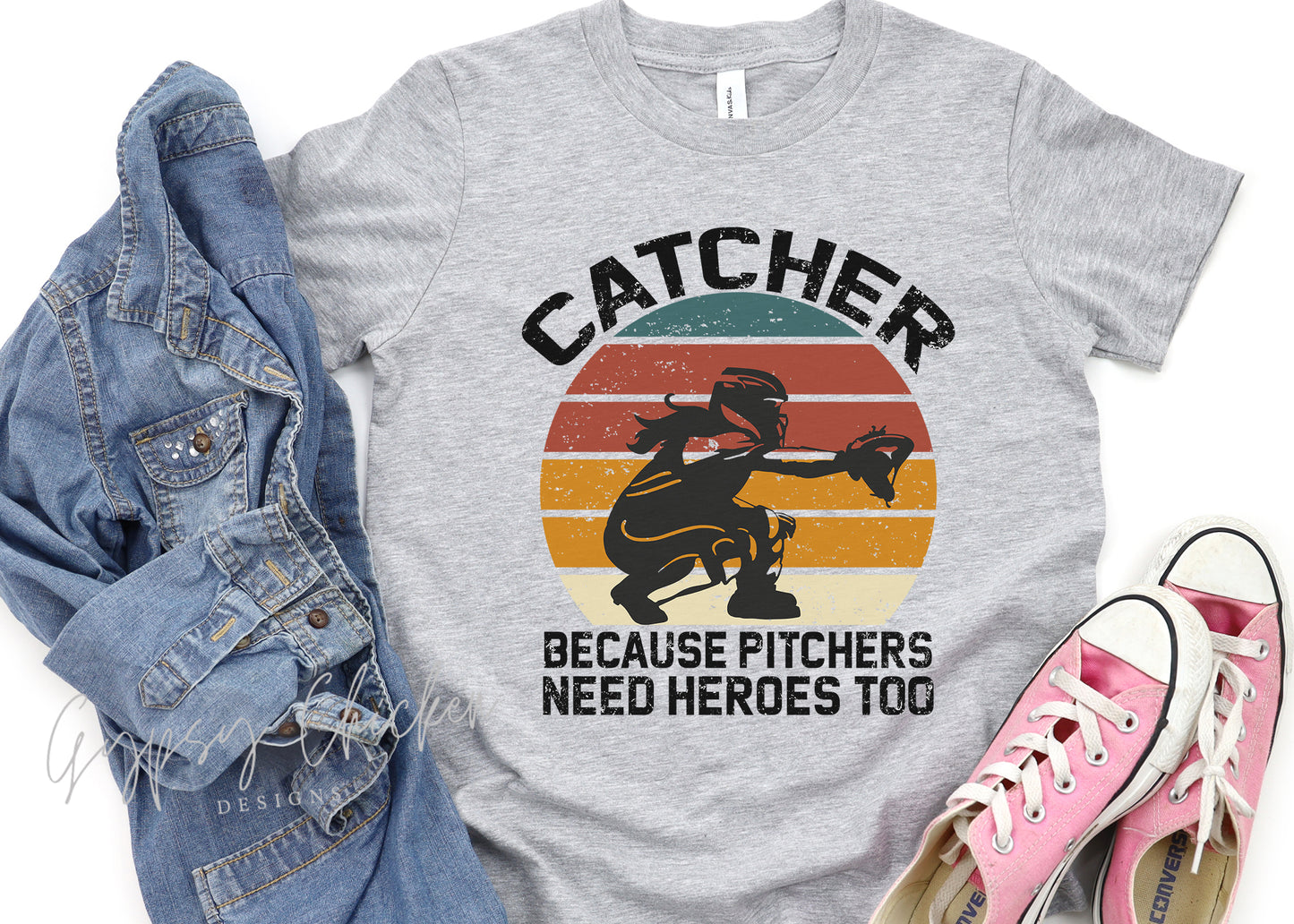 Catcher Because Pitchers Need Heroes Too {Softball}