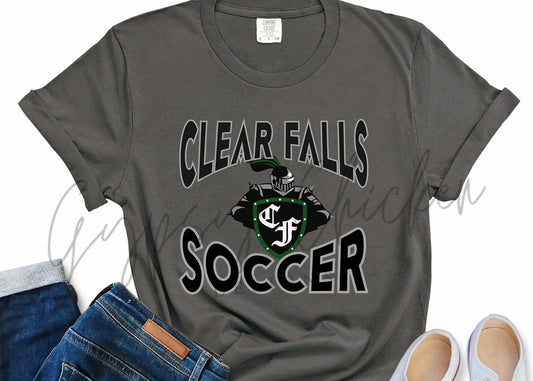 Clear Falls Soccer with Logo