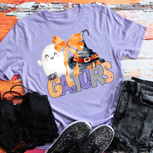 {Custom Mascot} Ghost and Witches Hat